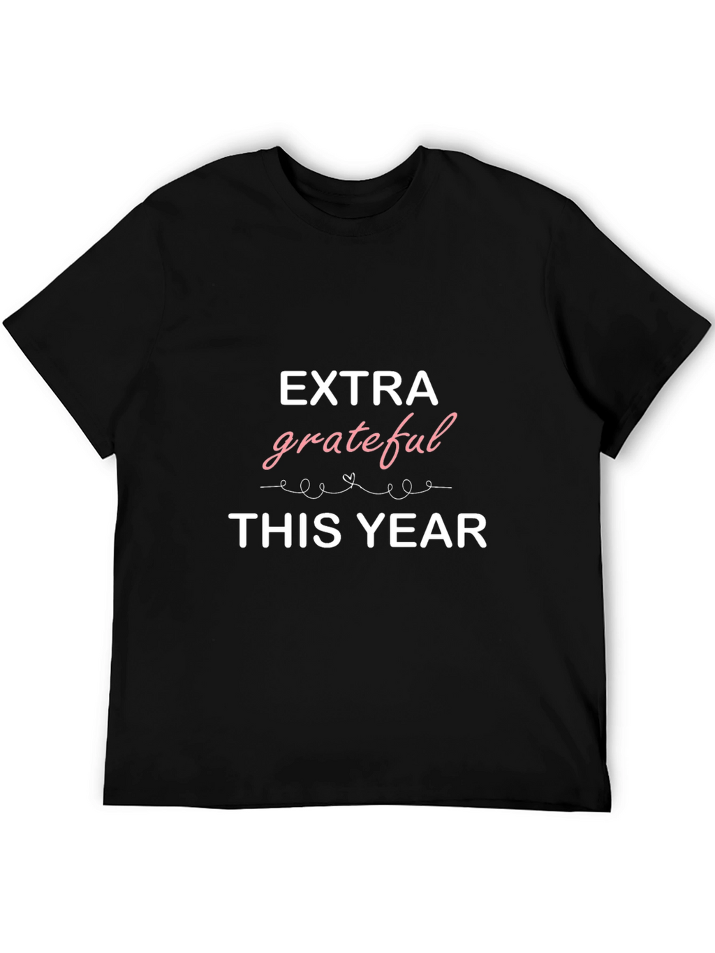 Grateful Year Graphic Tee - Mens Black T-Shirt