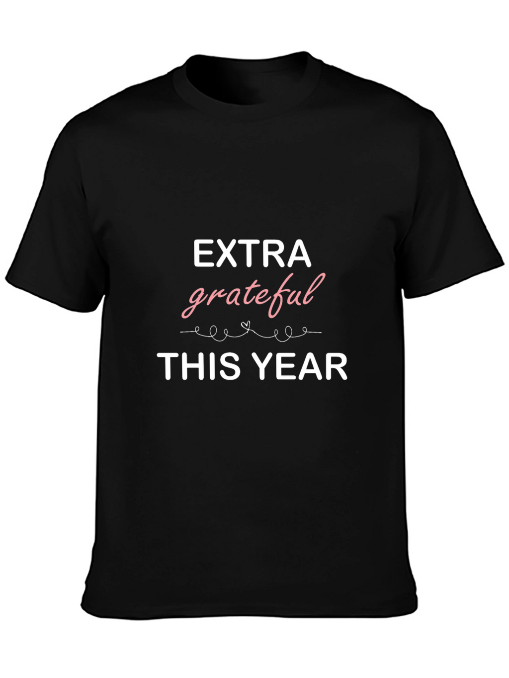Grateful Year Graphic Tee - Mens Black T-Shirt