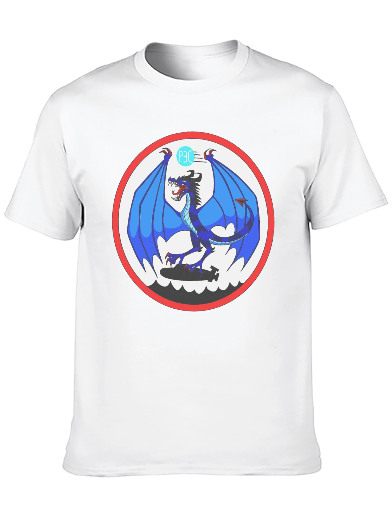 Dragon Circle Graphic T-Shirt