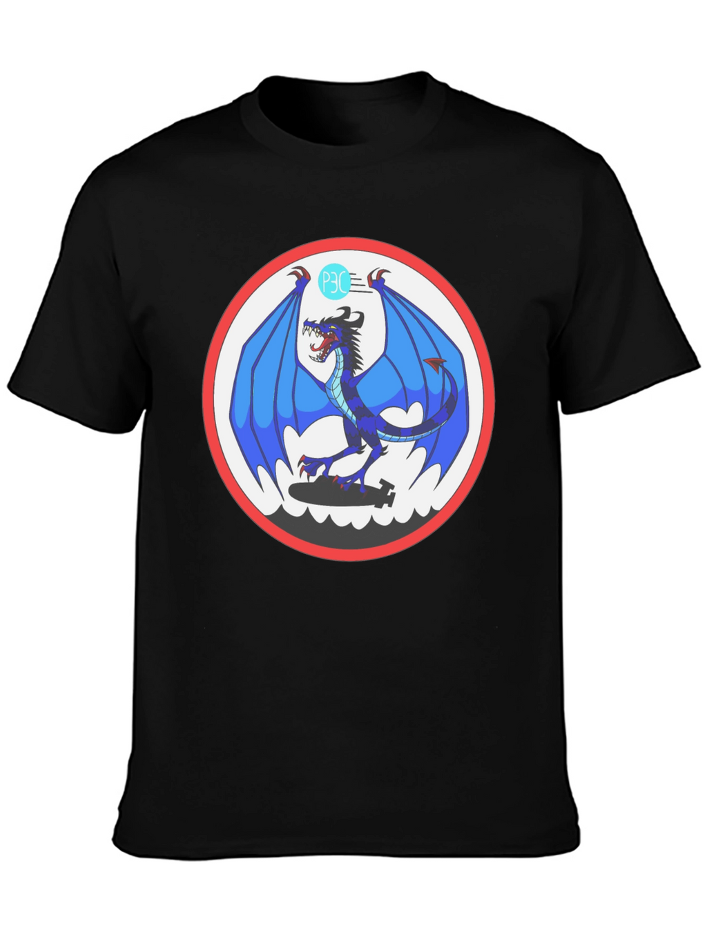 Dragon Circle Graphic T-Shirt