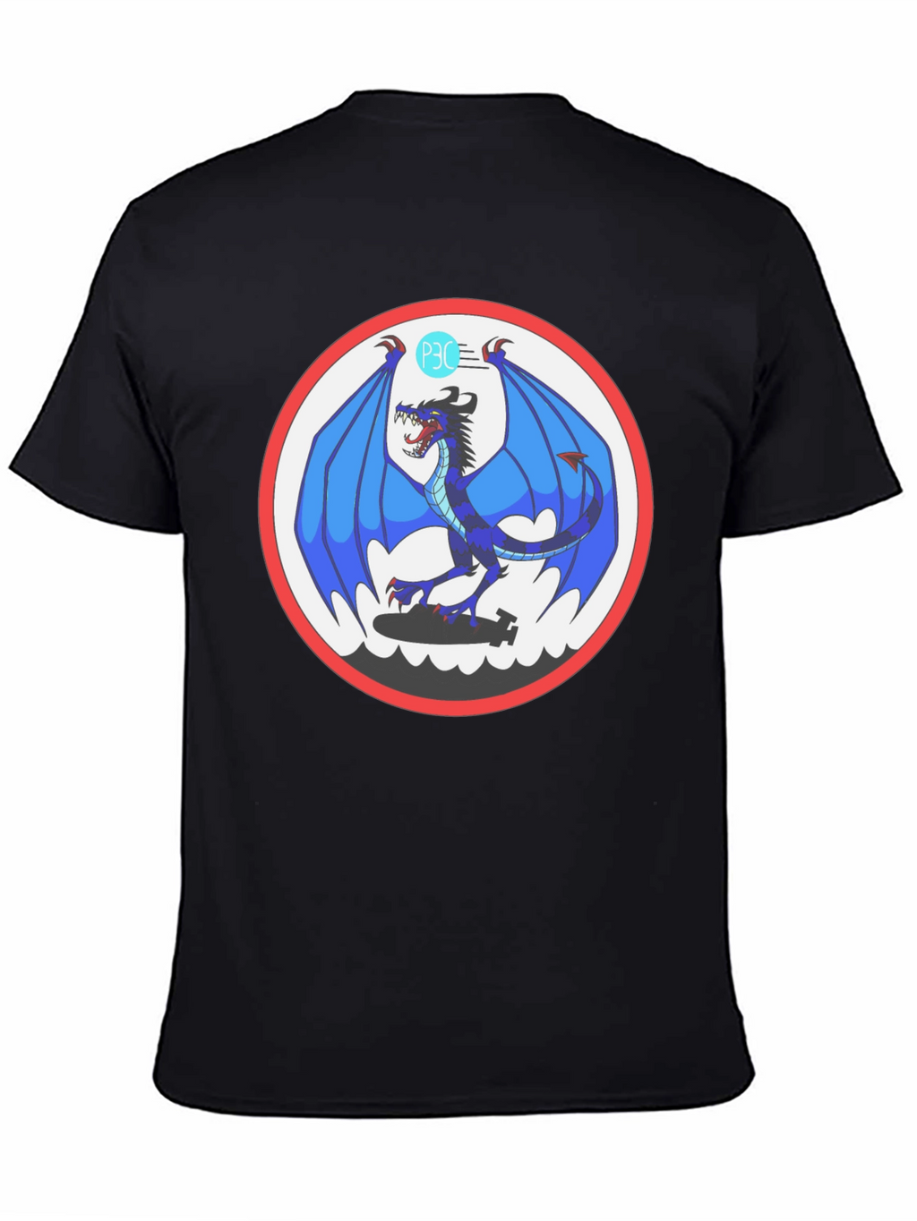 Dragon Circle Graphic T-Shirt