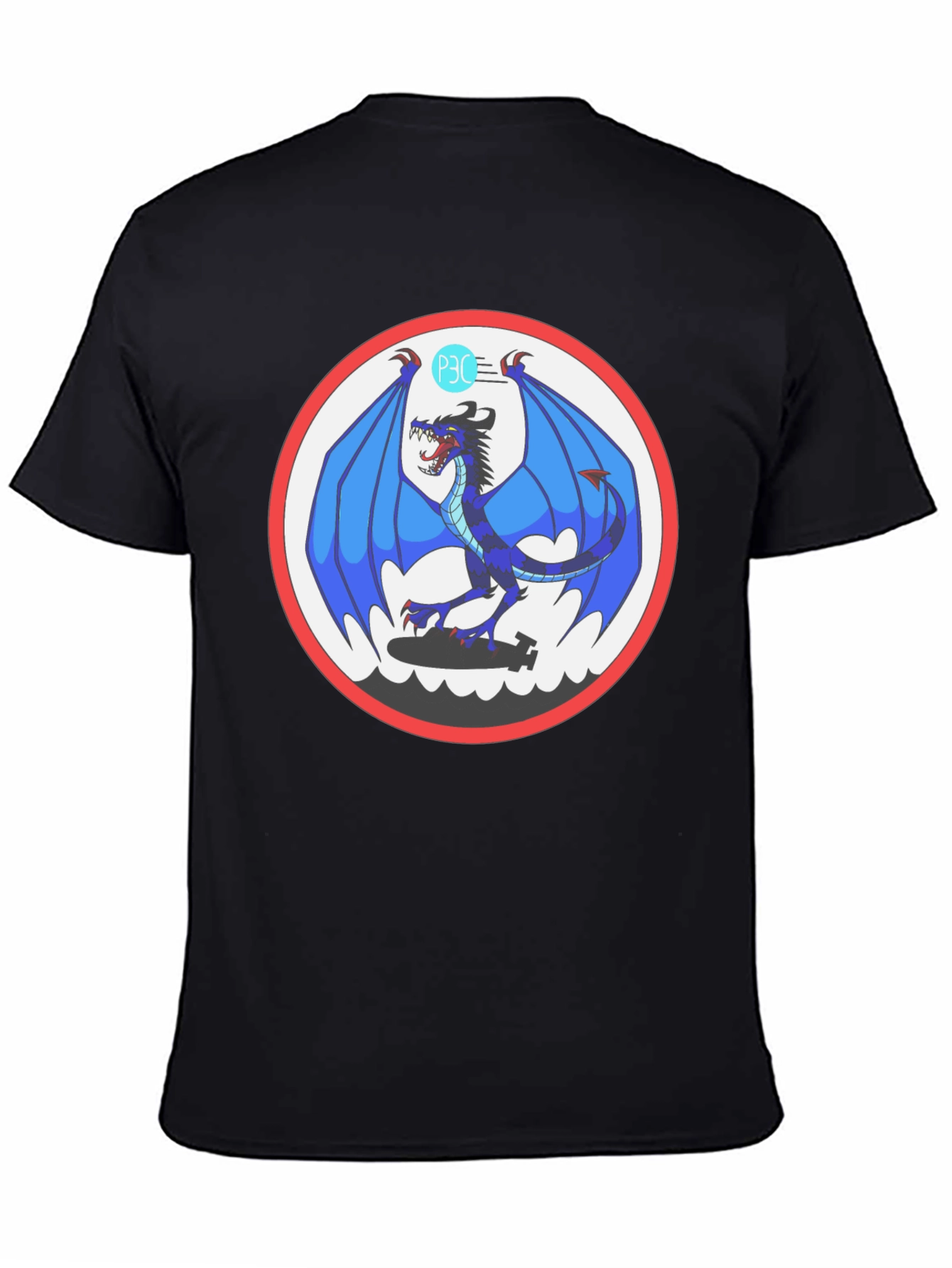 Dragon Circle Graphic T-Shirt