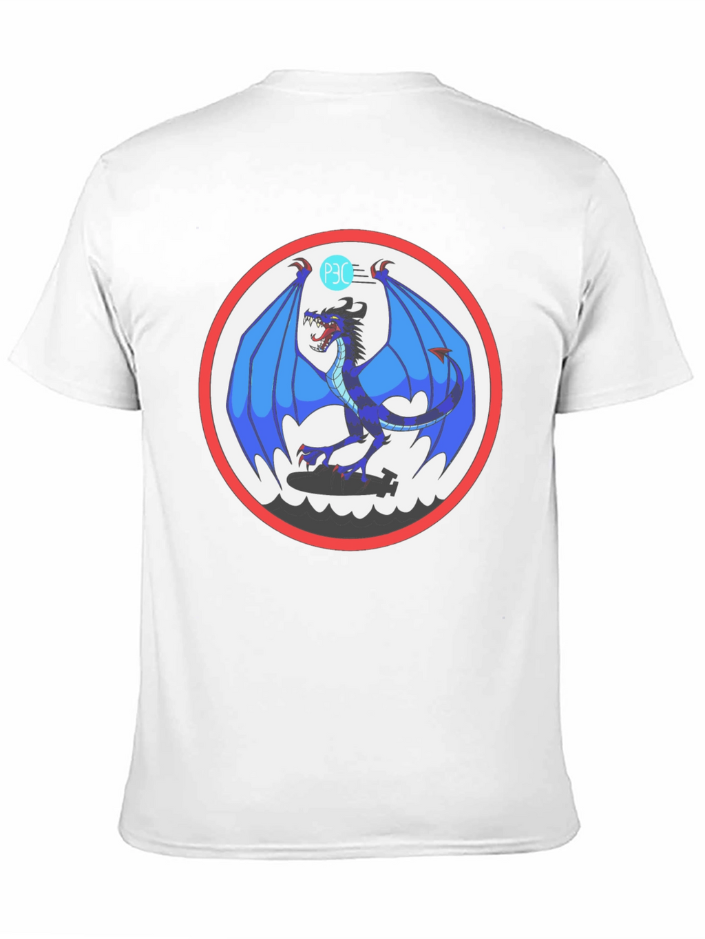 Dragon Circle Graphic T-Shirt