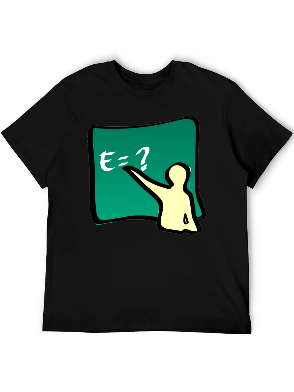 Funny E=? Equation T-Shirt - Smart Casual Wear