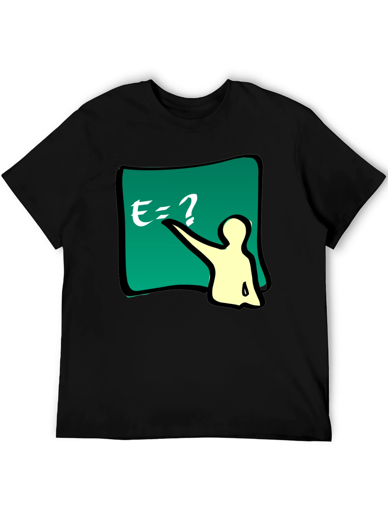 Funny E=? Equation T-Shirt - Smart Casual Wear
