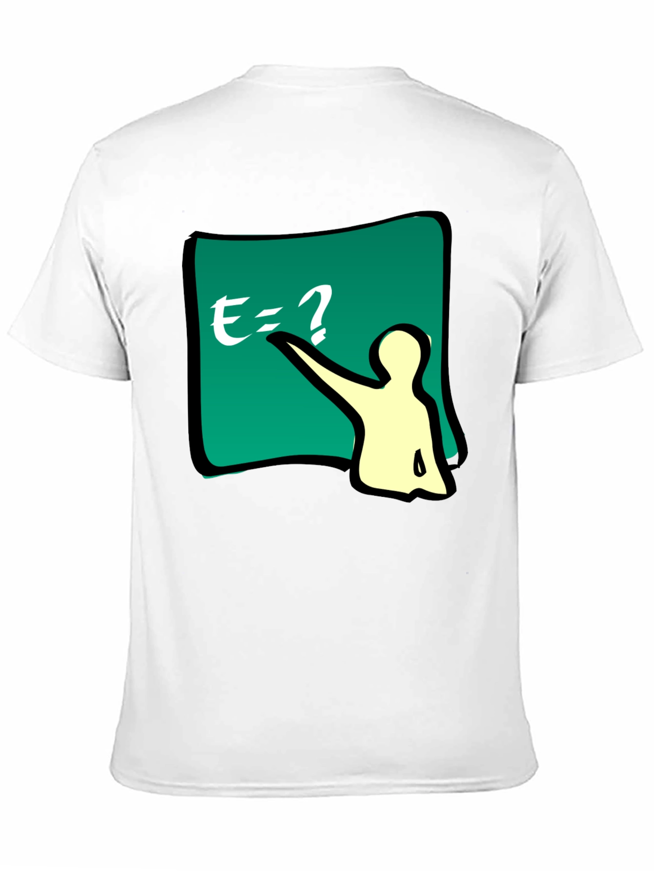 Funny E=? Equation T-Shirt - Smart Casual Wear