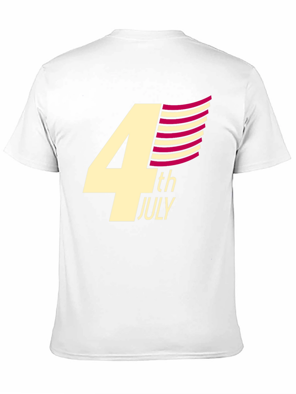 4th of July Graphic T-Shirt - Black
