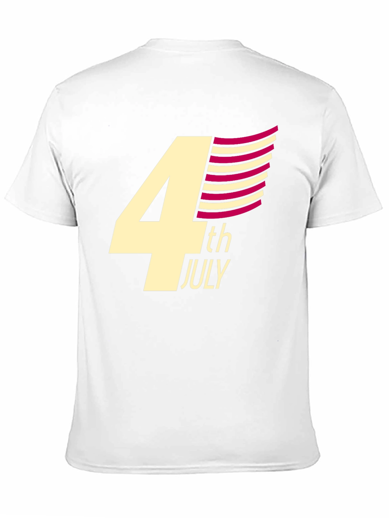 4th of July Graphic T-Shirt - Black