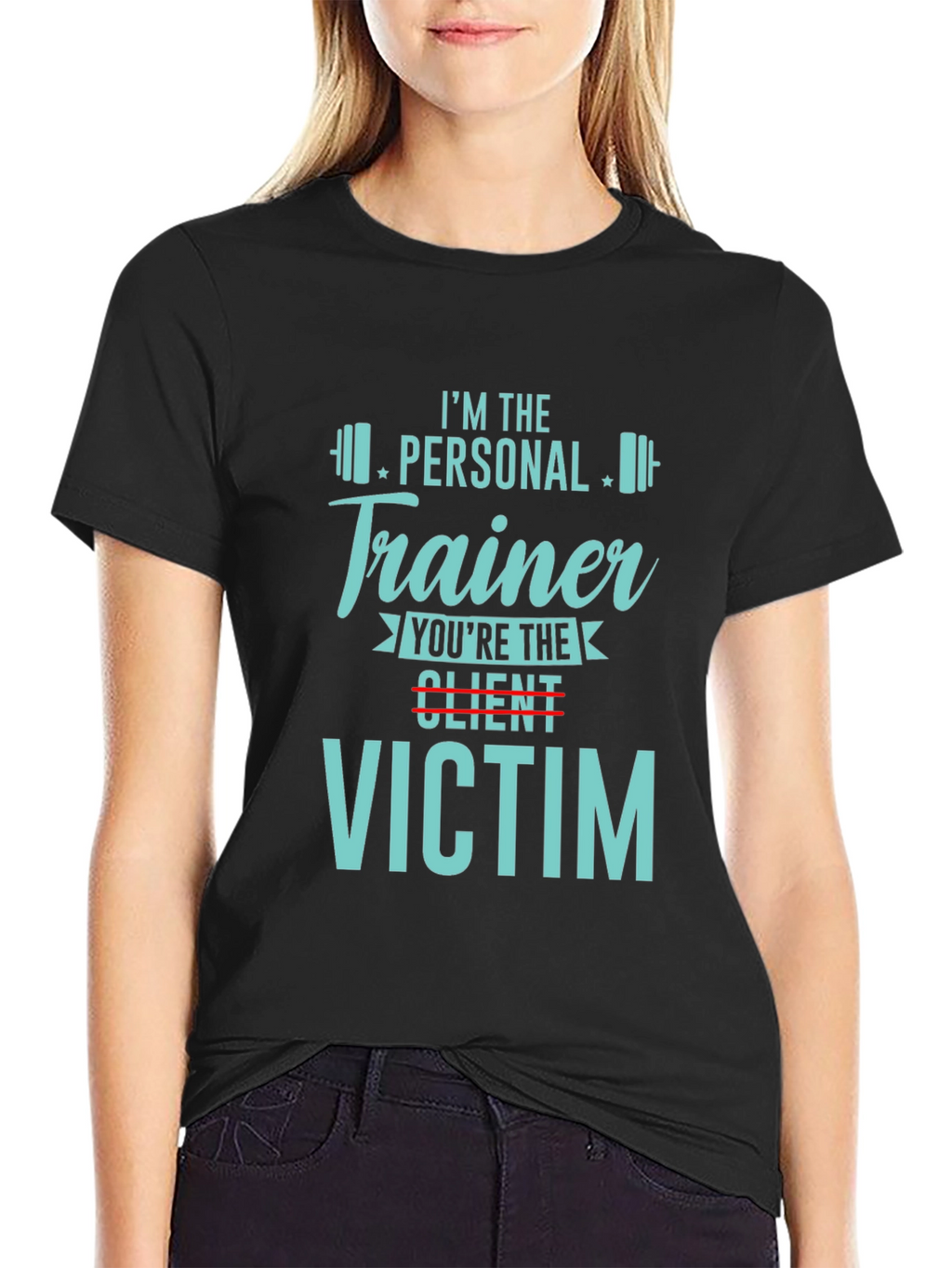 Personal Trainer Victim T-Shirt - Gym Workout Apparel