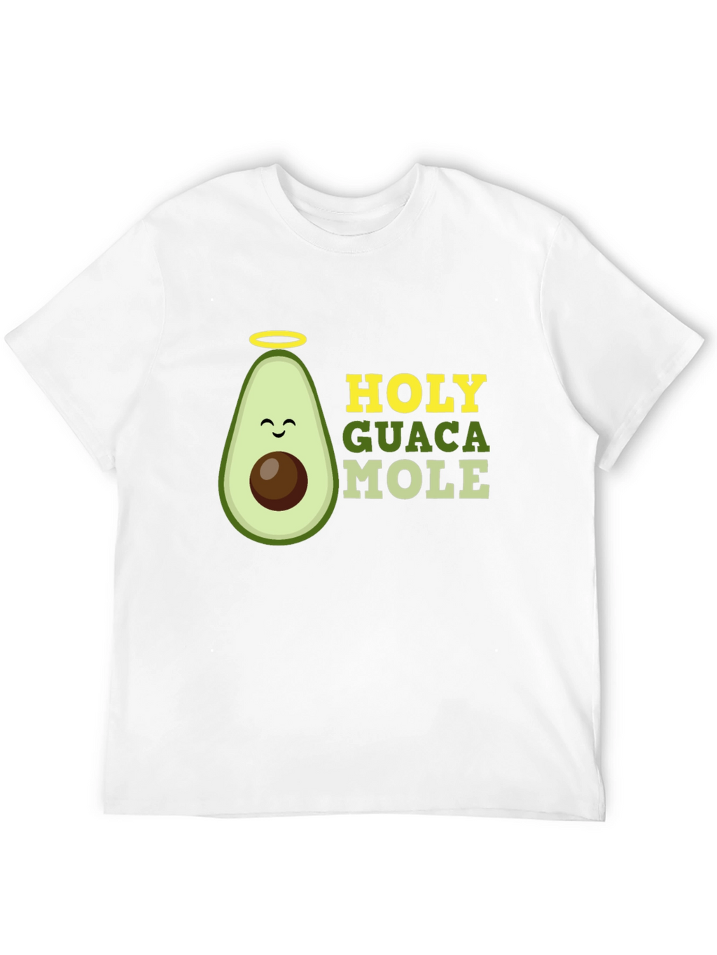 Holy Guacamole Graphic T-Shirt - Funny Avocado Tee