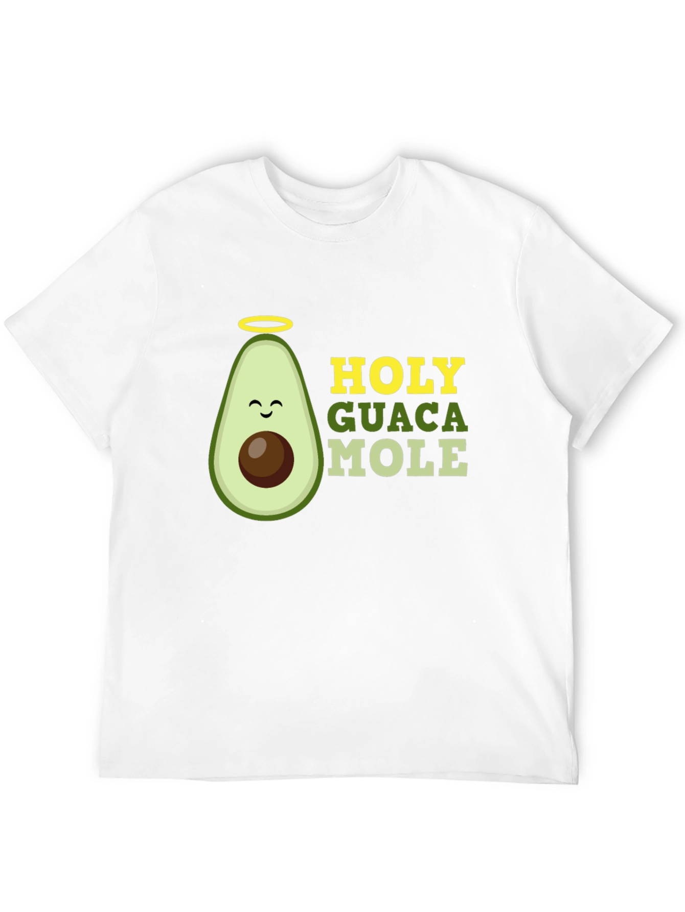 Holy Guacamole Graphic T-Shirt - Funny Avocado Tee