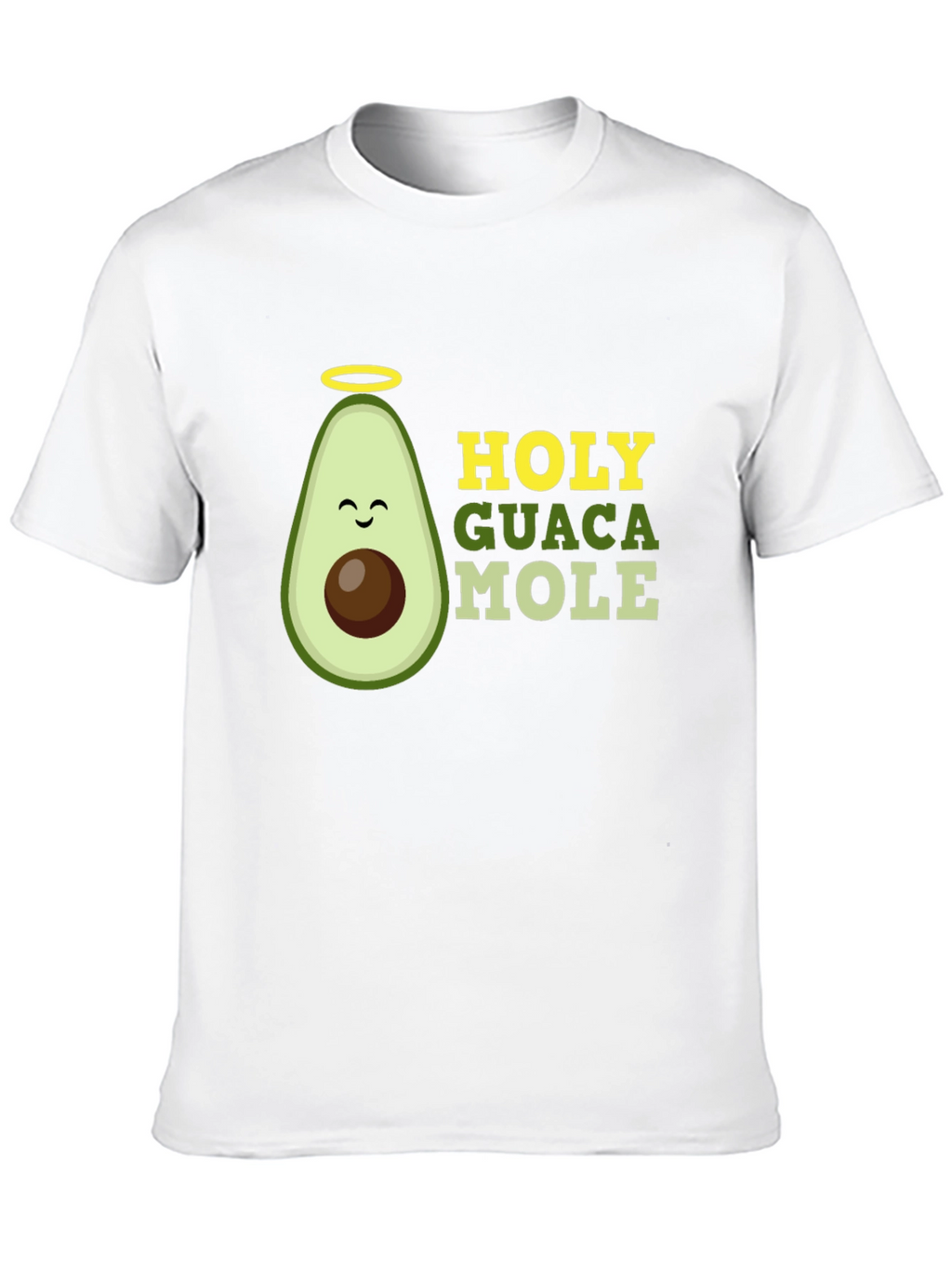 Holy Guacamole Graphic T-Shirt - Funny Avocado Tee