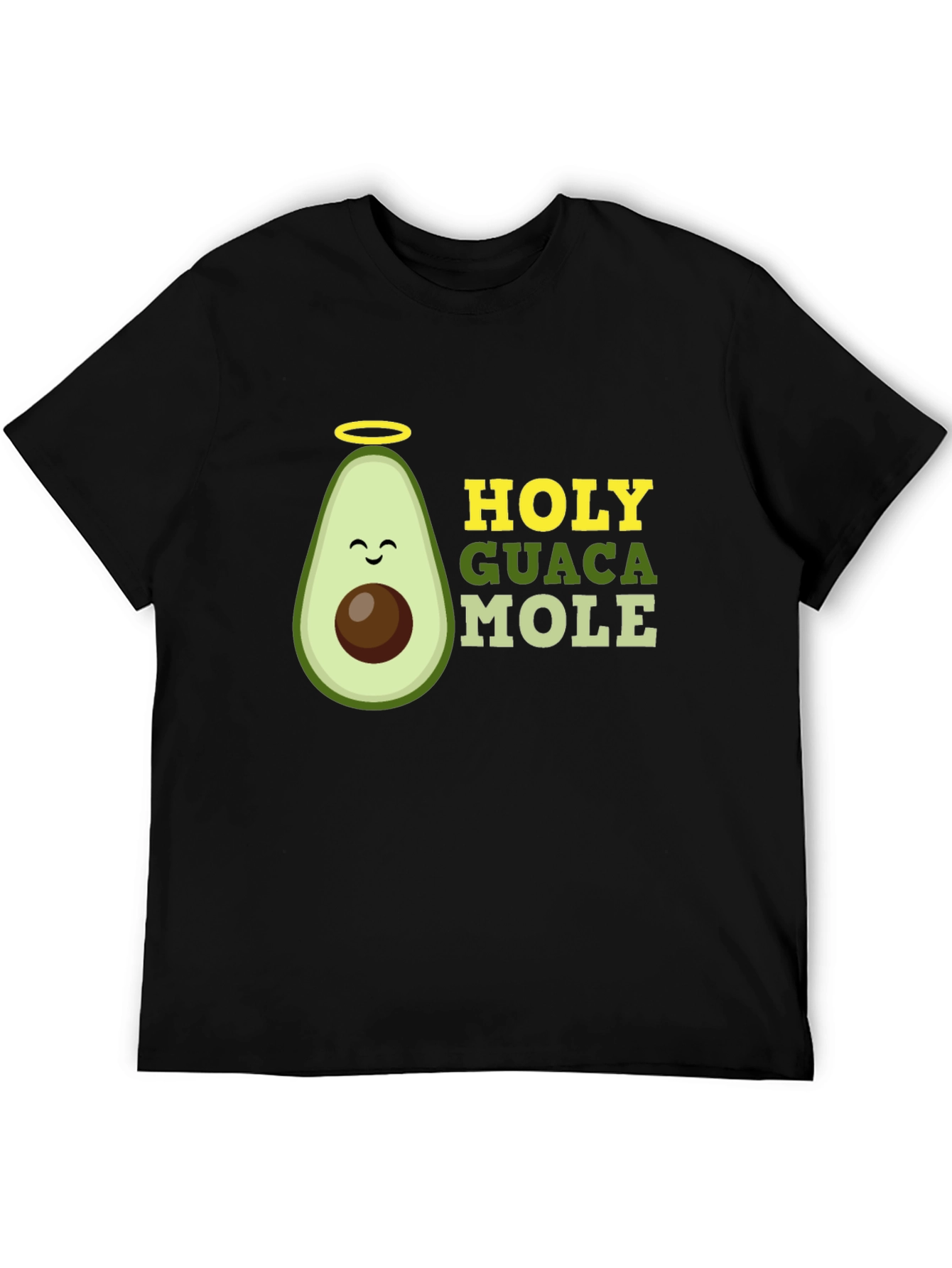 Holy Guacamole Graphic T-Shirt - Funny Avocado Tee