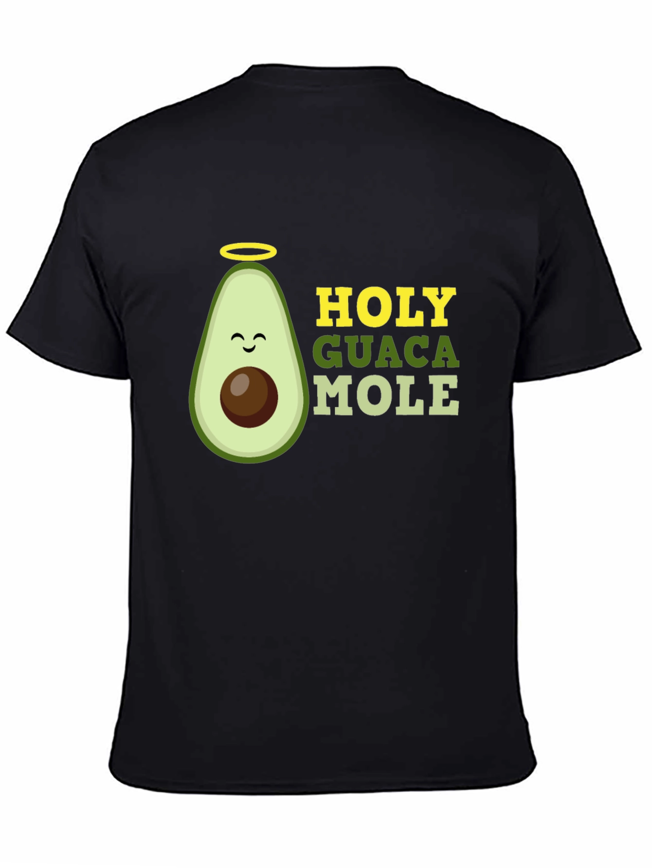 Holy Guacamole Graphic T-Shirt - Funny Avocado Tee