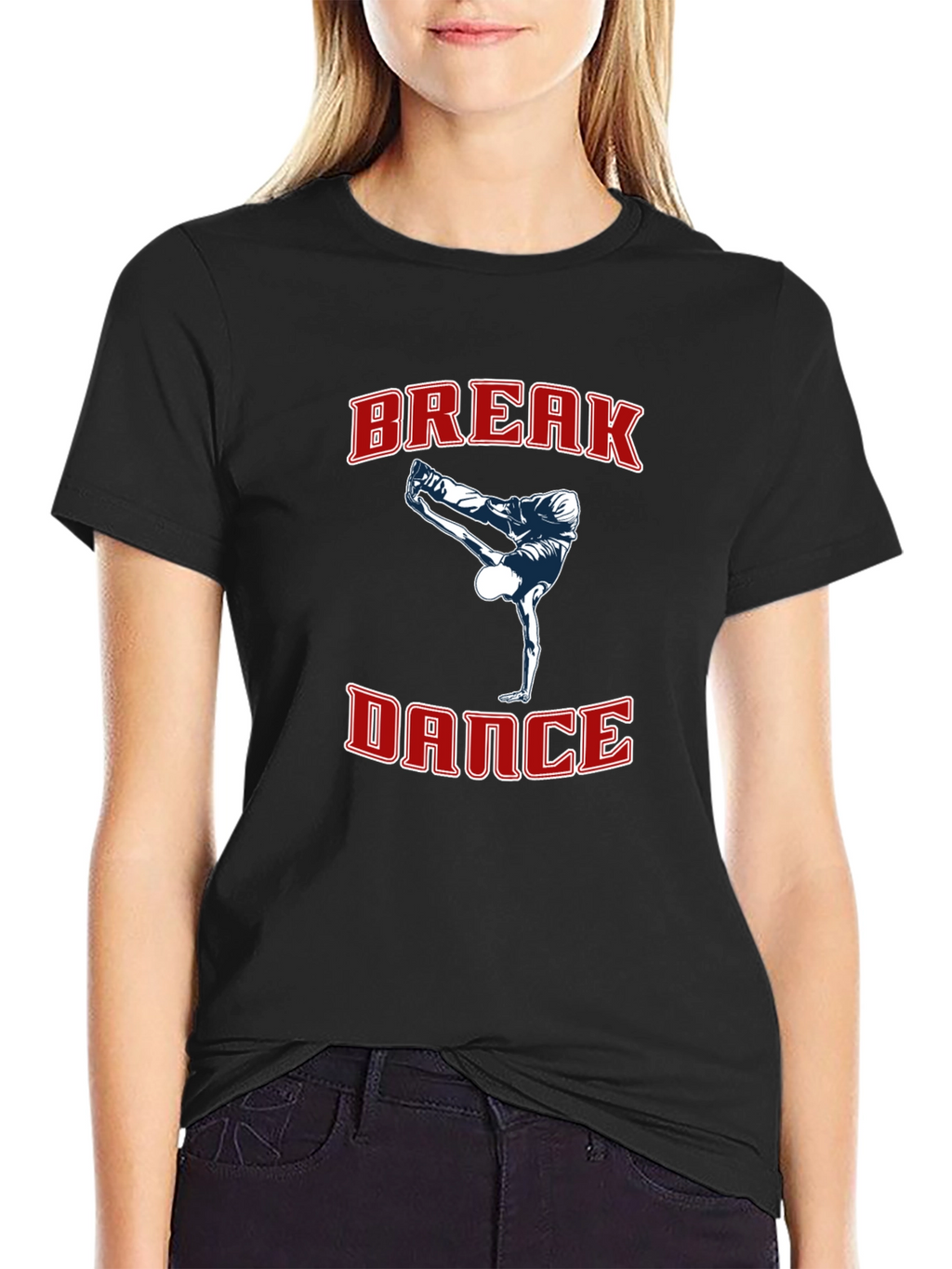 Break Dance Graphic T-Shirt - Stylish Mens Tee