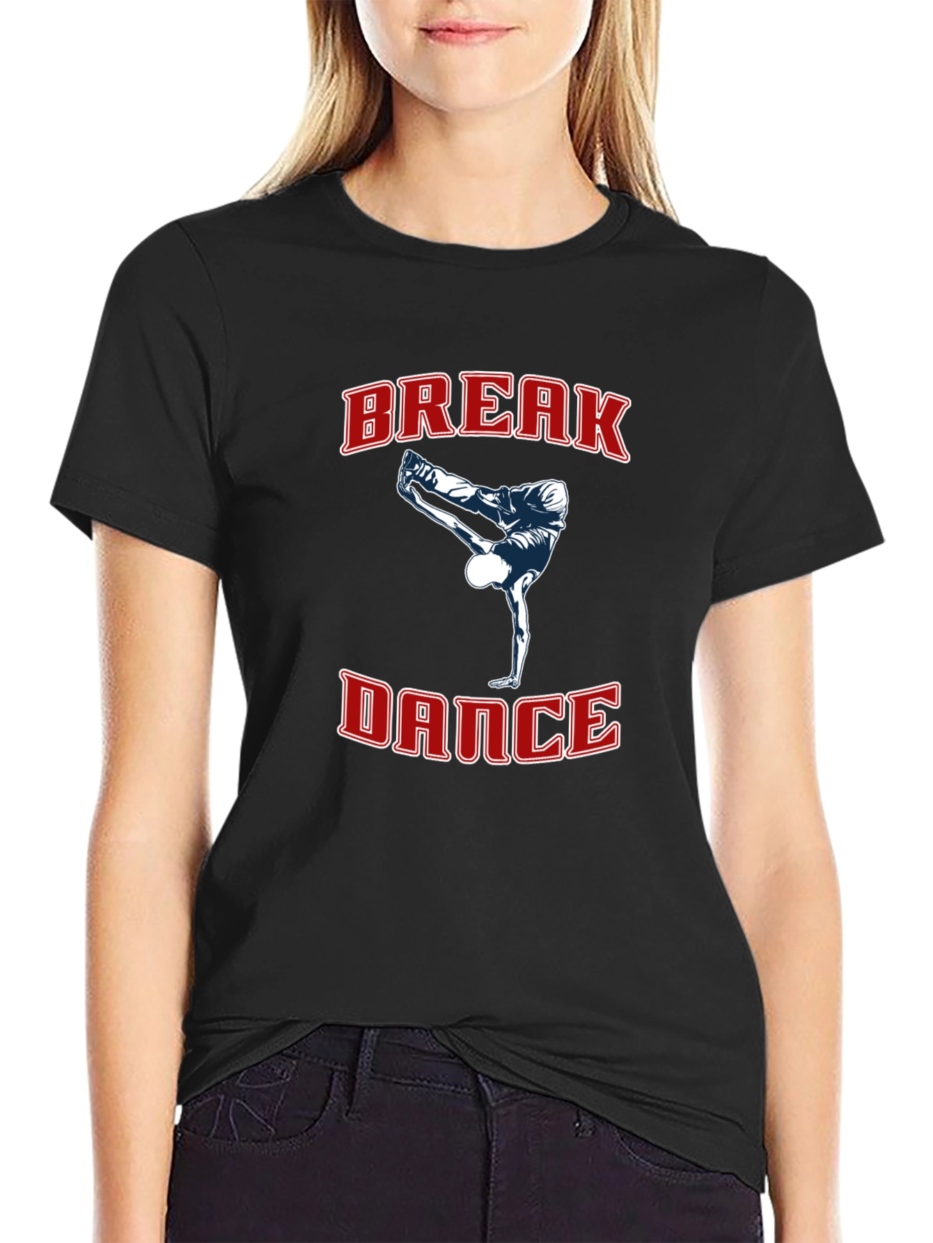 Break Dance Graphic T-Shirt - Stylish Mens Tee