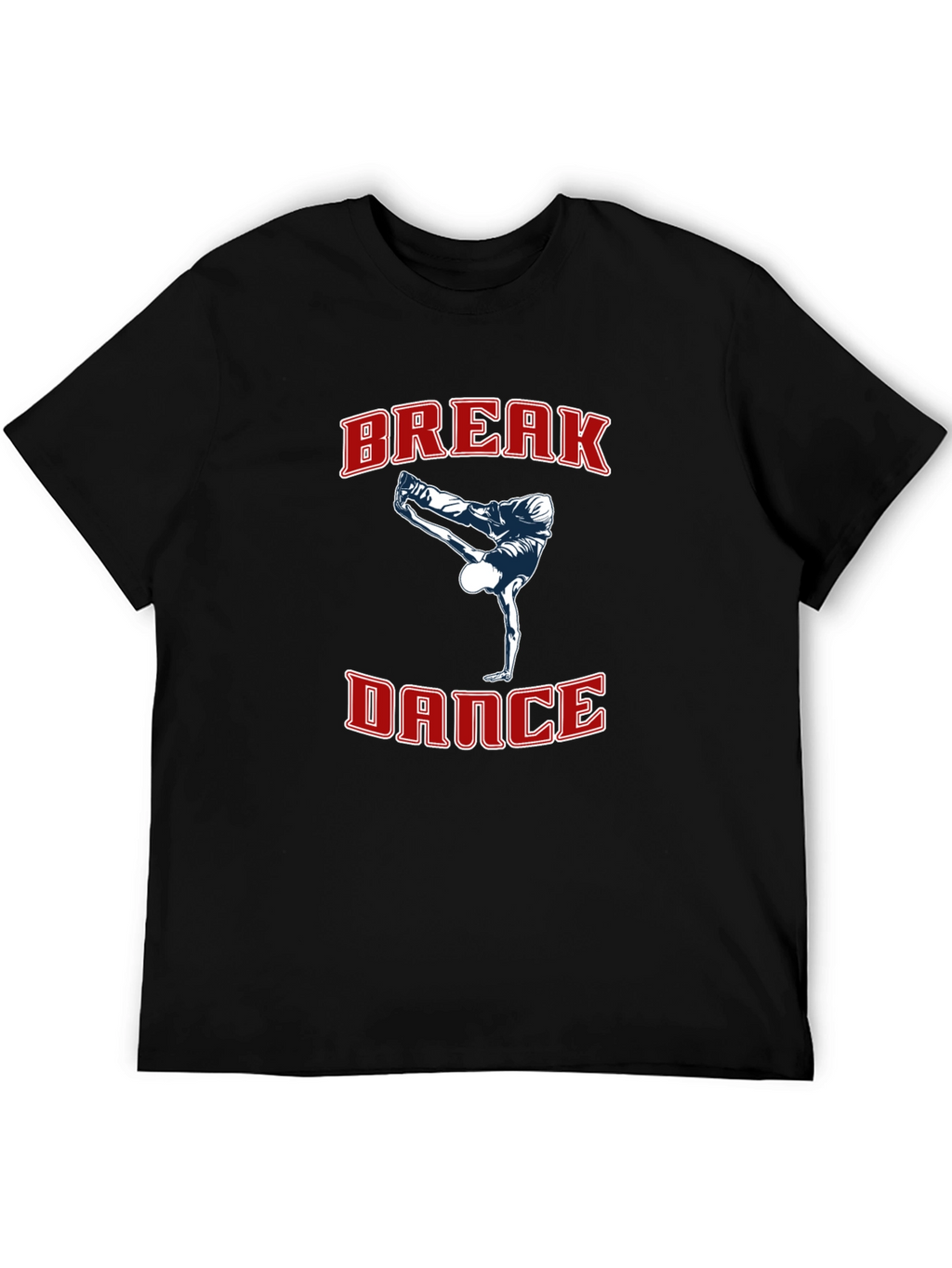 Break Dance Graphic T-Shirt - Stylish Mens Tee