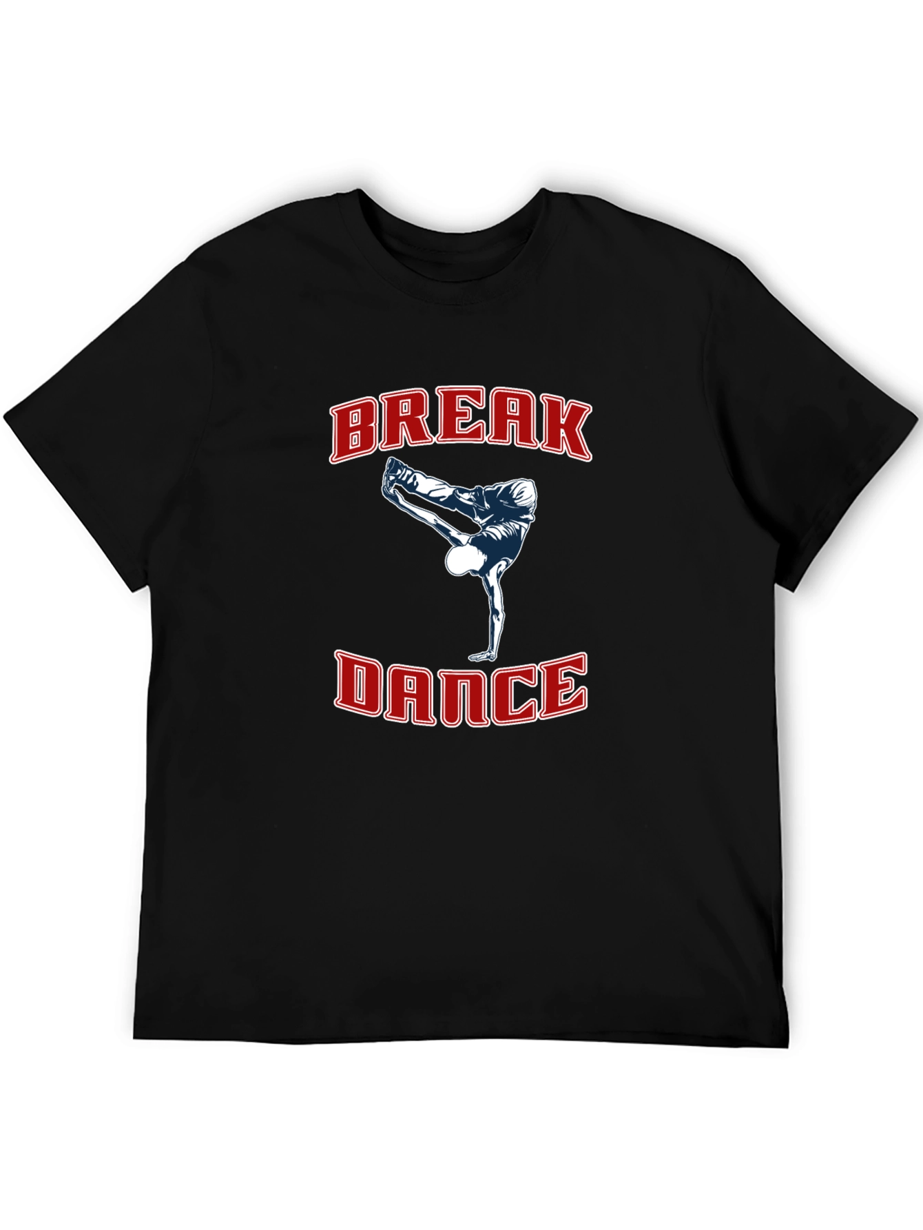 Break Dance Graphic T-Shirt - Stylish Mens Tee