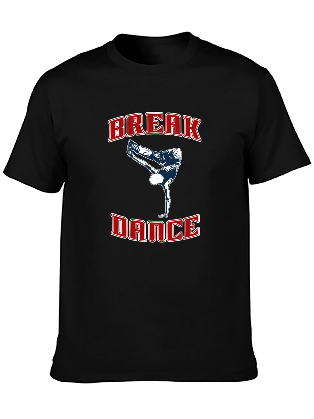 Break Dance Graphic T-Shirt - Stylish Mens Tee