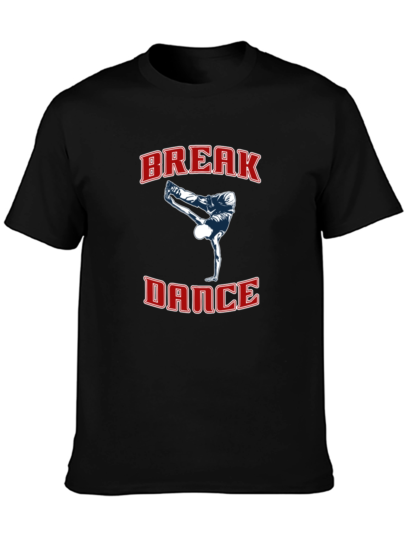 Break Dance Graphic T-Shirt - Stylish Mens Tee