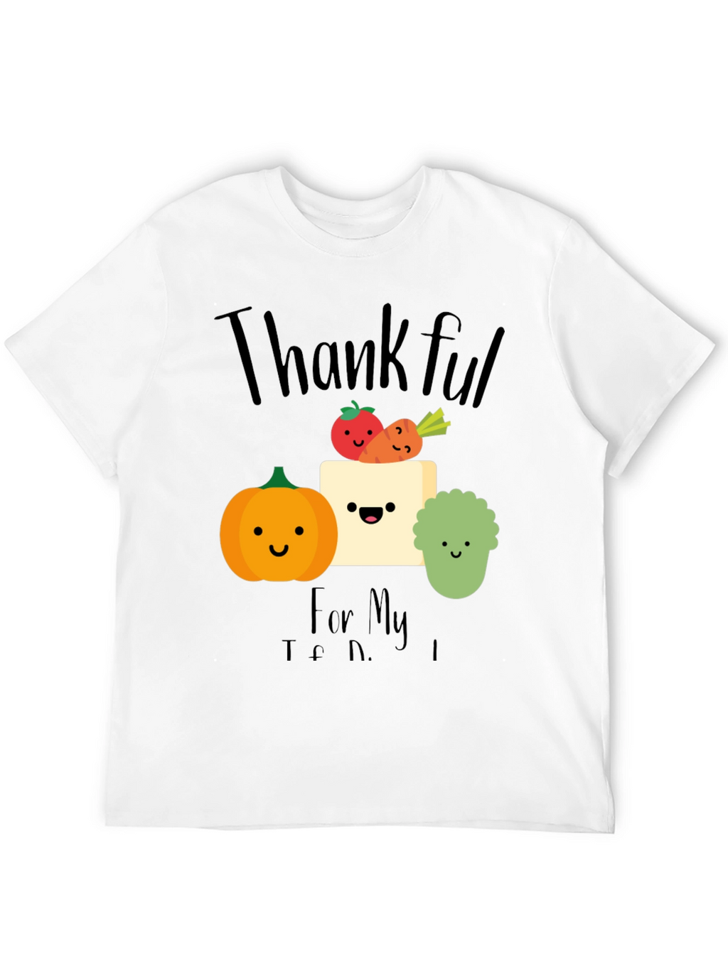 Thankful for My Tofu Vegan T-Shirt