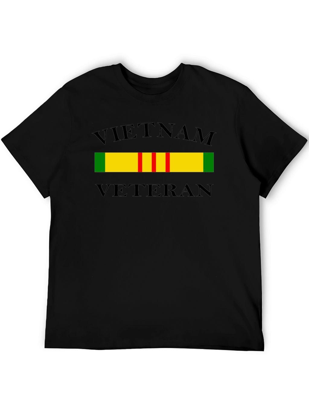 Vietnam Veteran T-Shirt - Black Tee