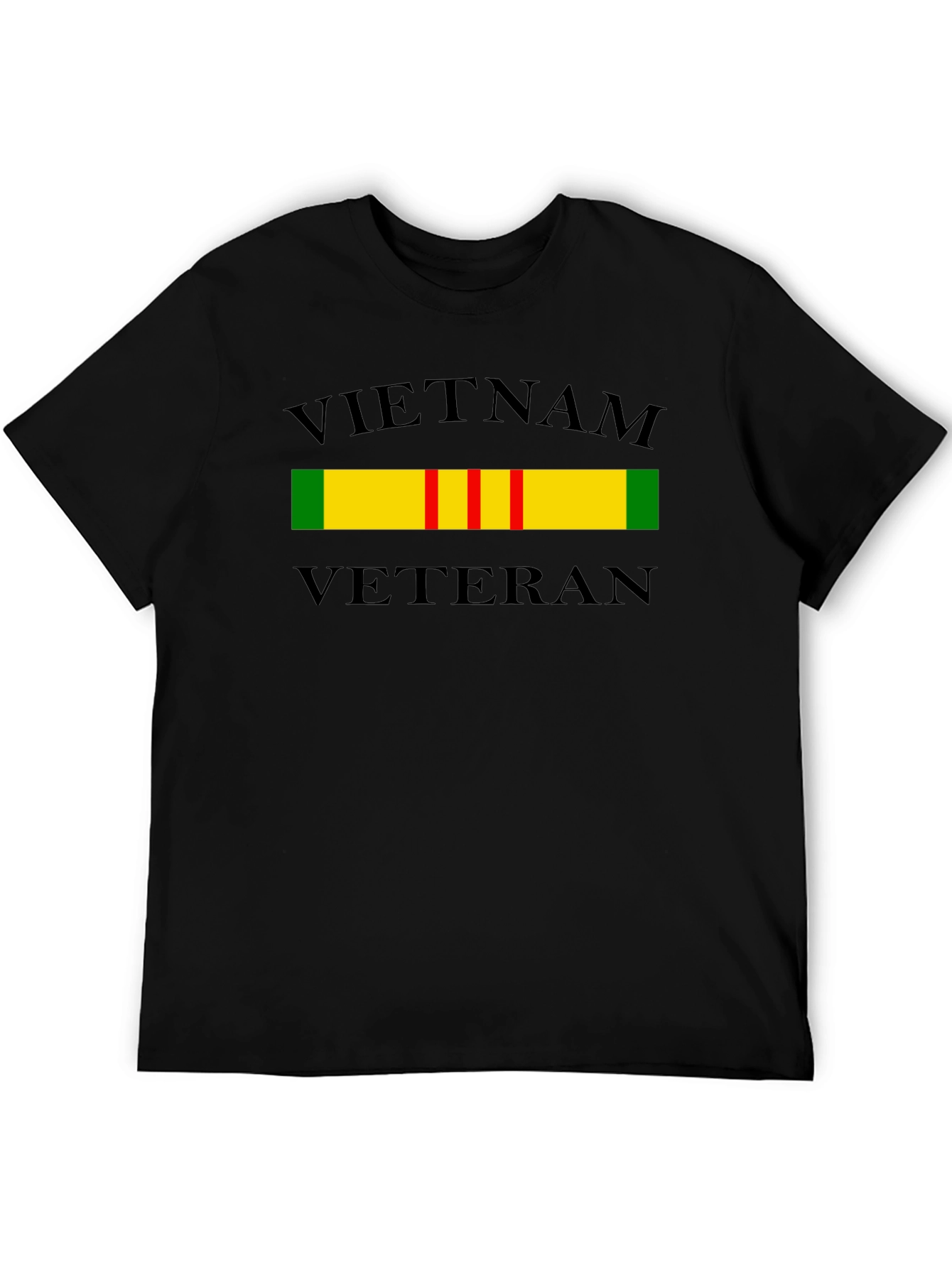 Vietnam Veteran T-Shirt - Black Tee