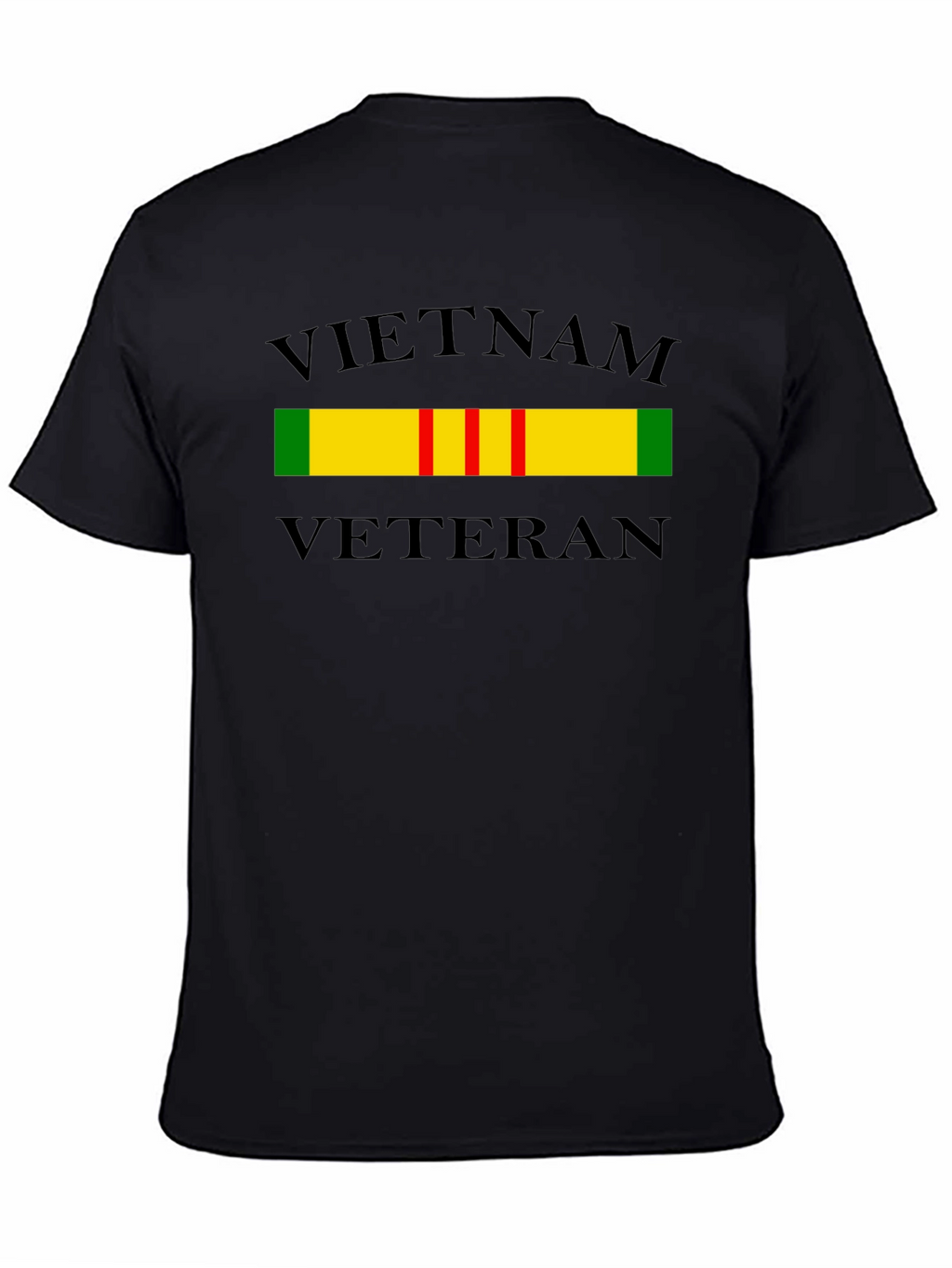 Vietnam Veteran T-Shirt - Black Tee