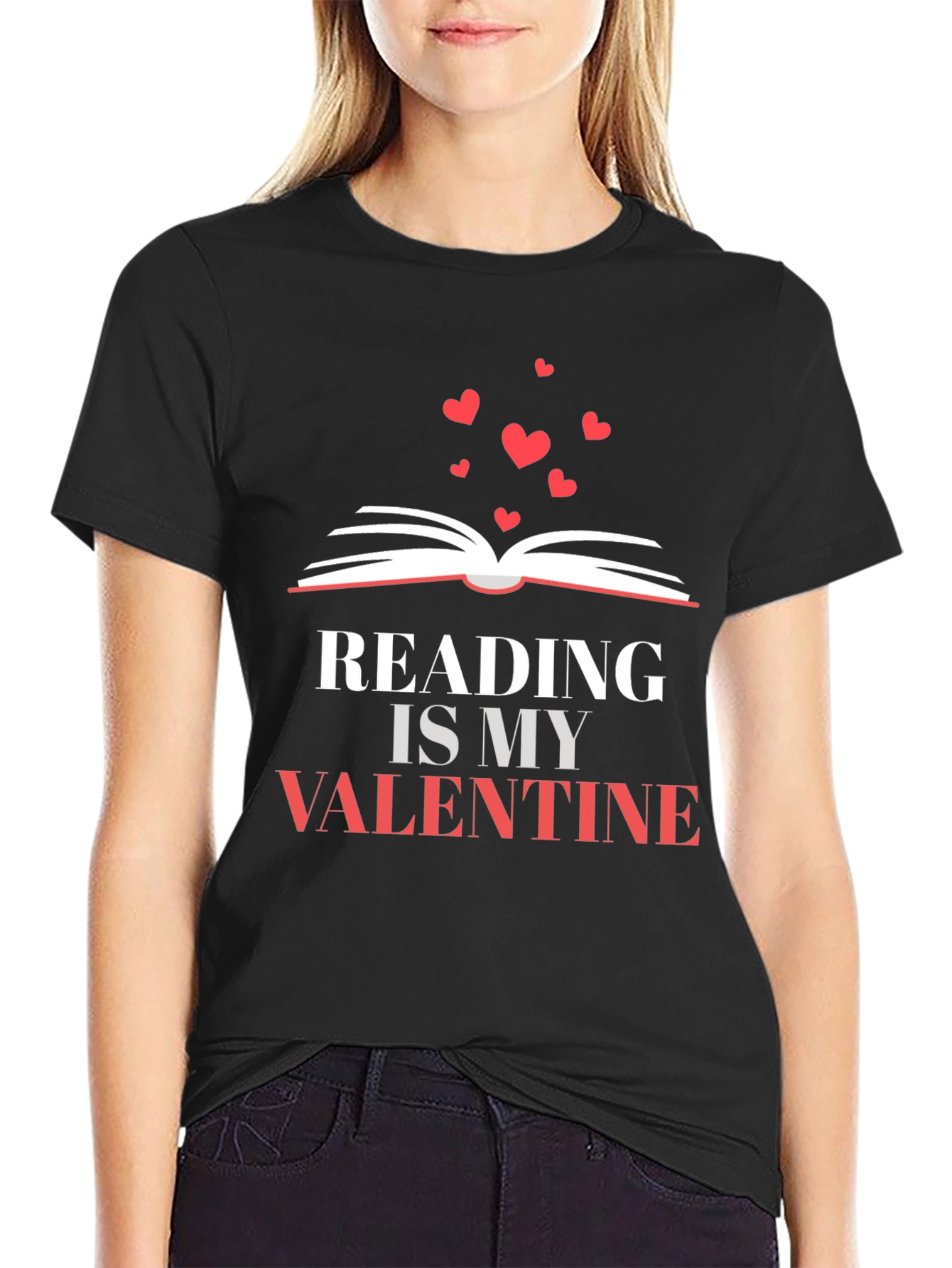 Reading is My Valentine T-Shirt