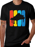 Retro Piano T-Shirt - Classic Musical Style