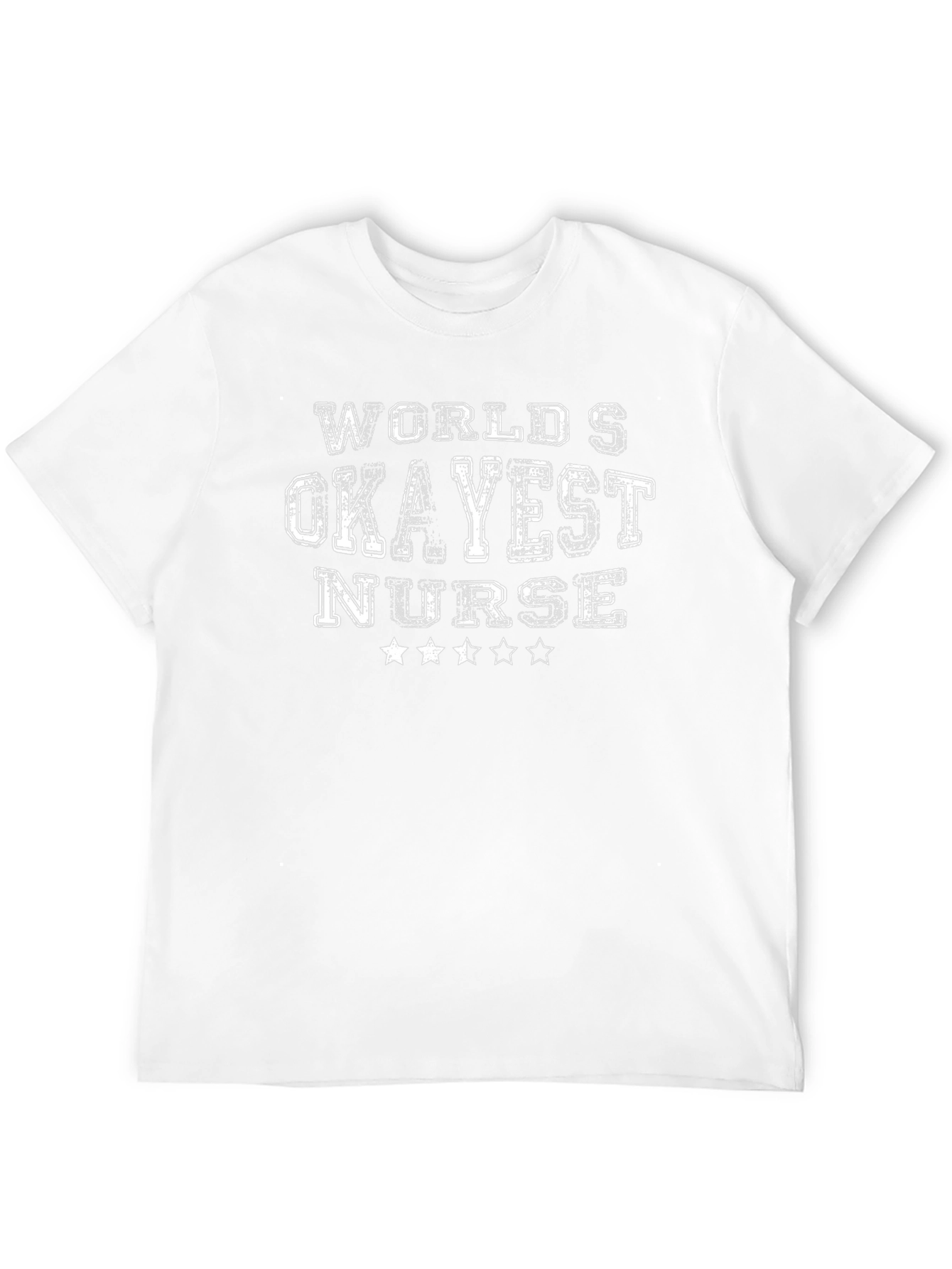 Worlds Okayest Nurse Graphic T-Shirt