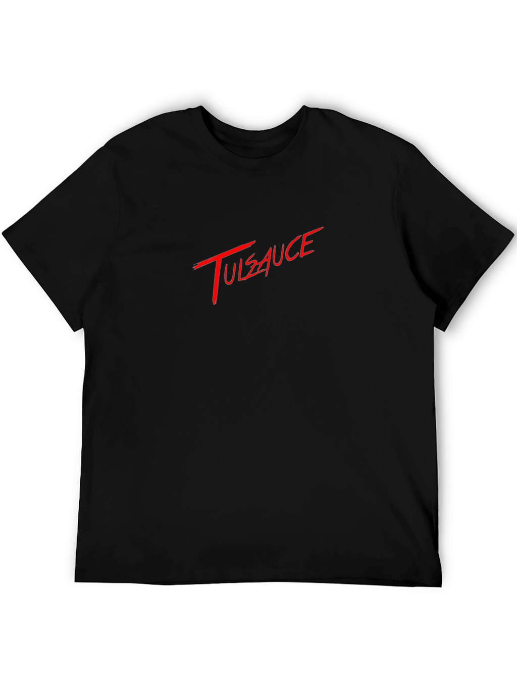 Tulsauce Black Graphic Tee