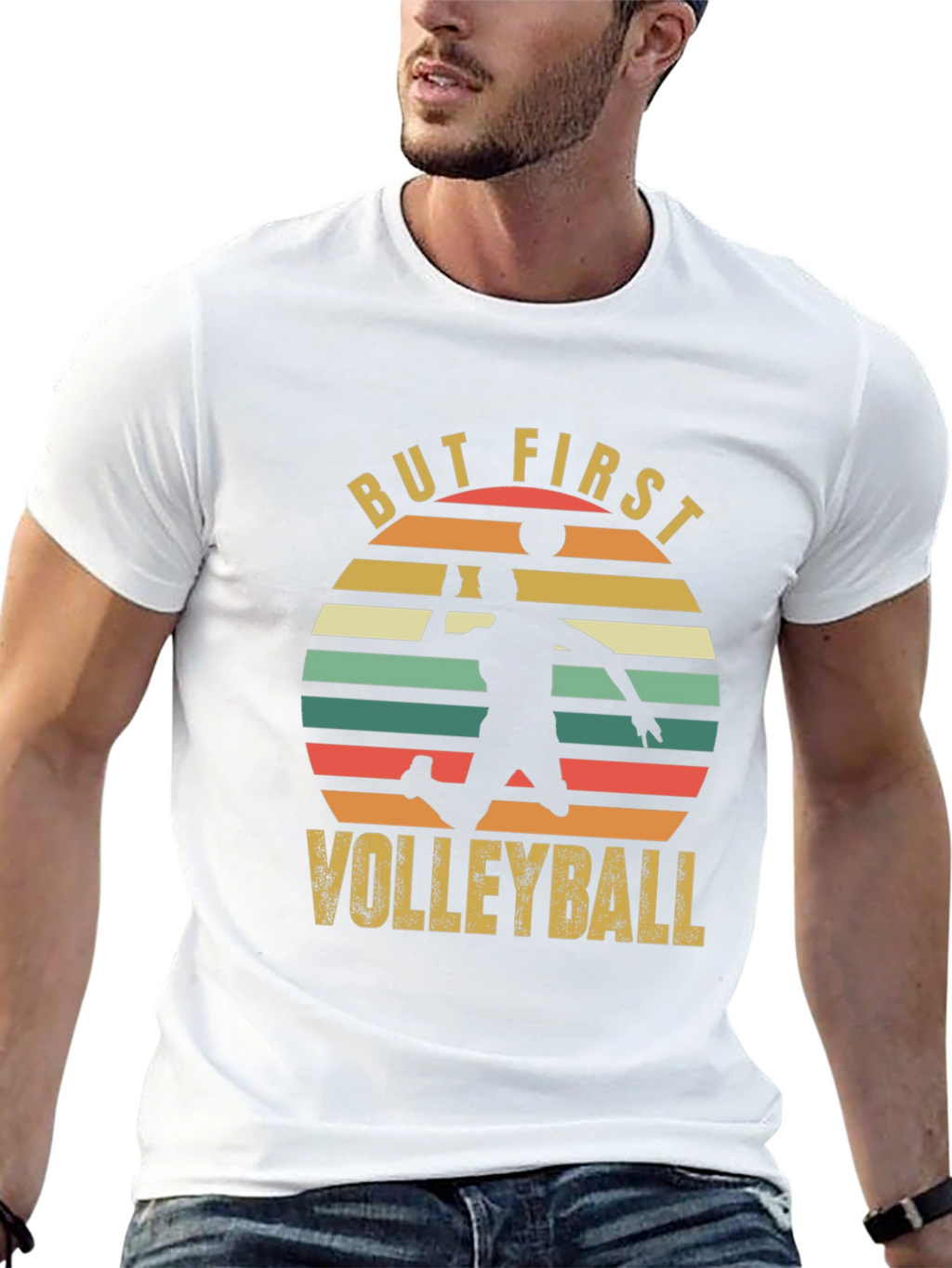 But First Volleyball Graphic Tee