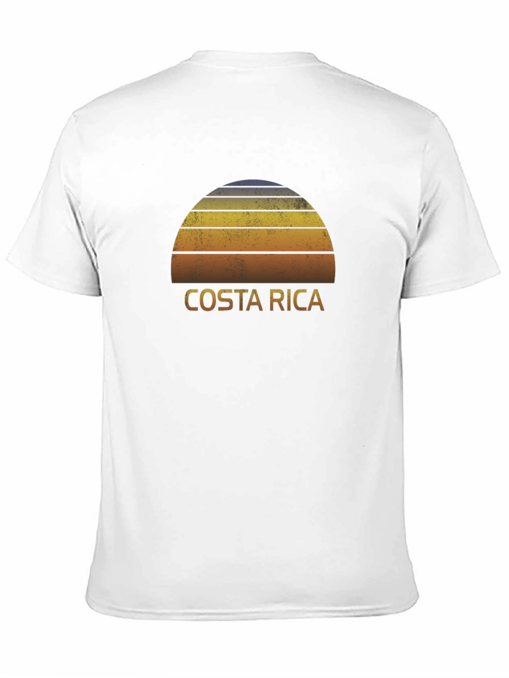Costa Rica Sunset Graphic Tee - Retro Travel Shirt