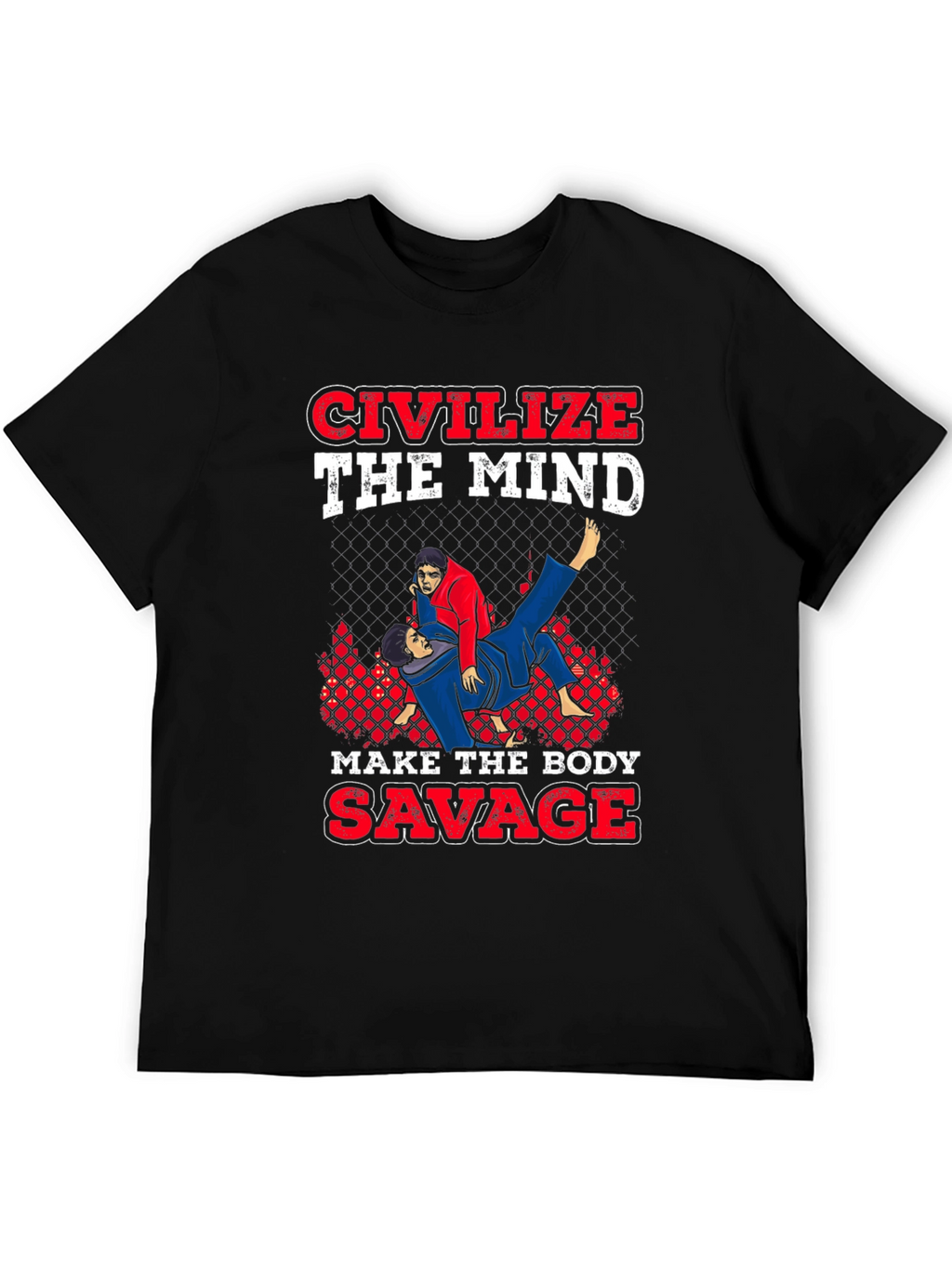 Civilize the Mind Savage Body T-Shirt