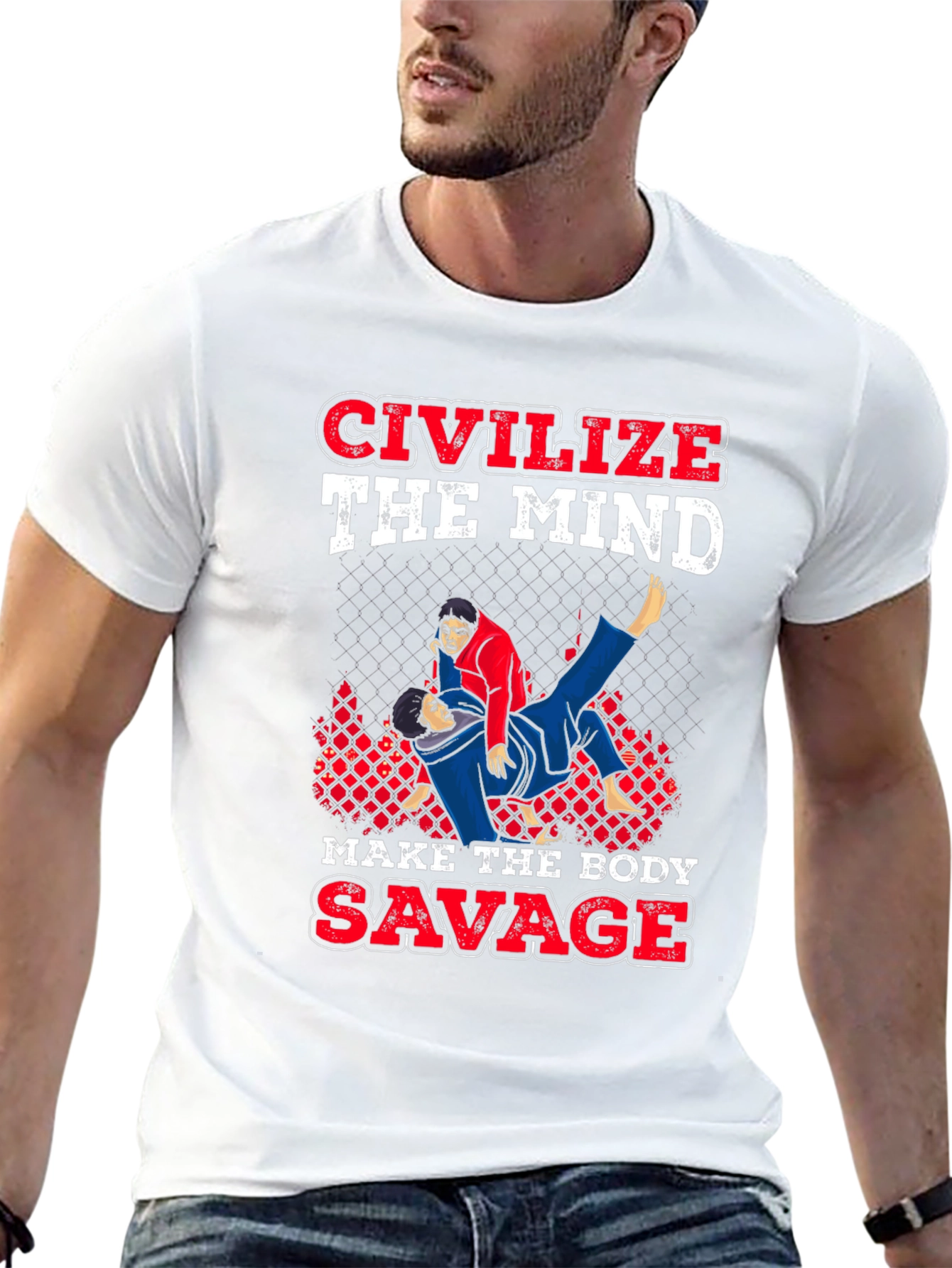 Civilize the Mind Savage Body T-Shirt