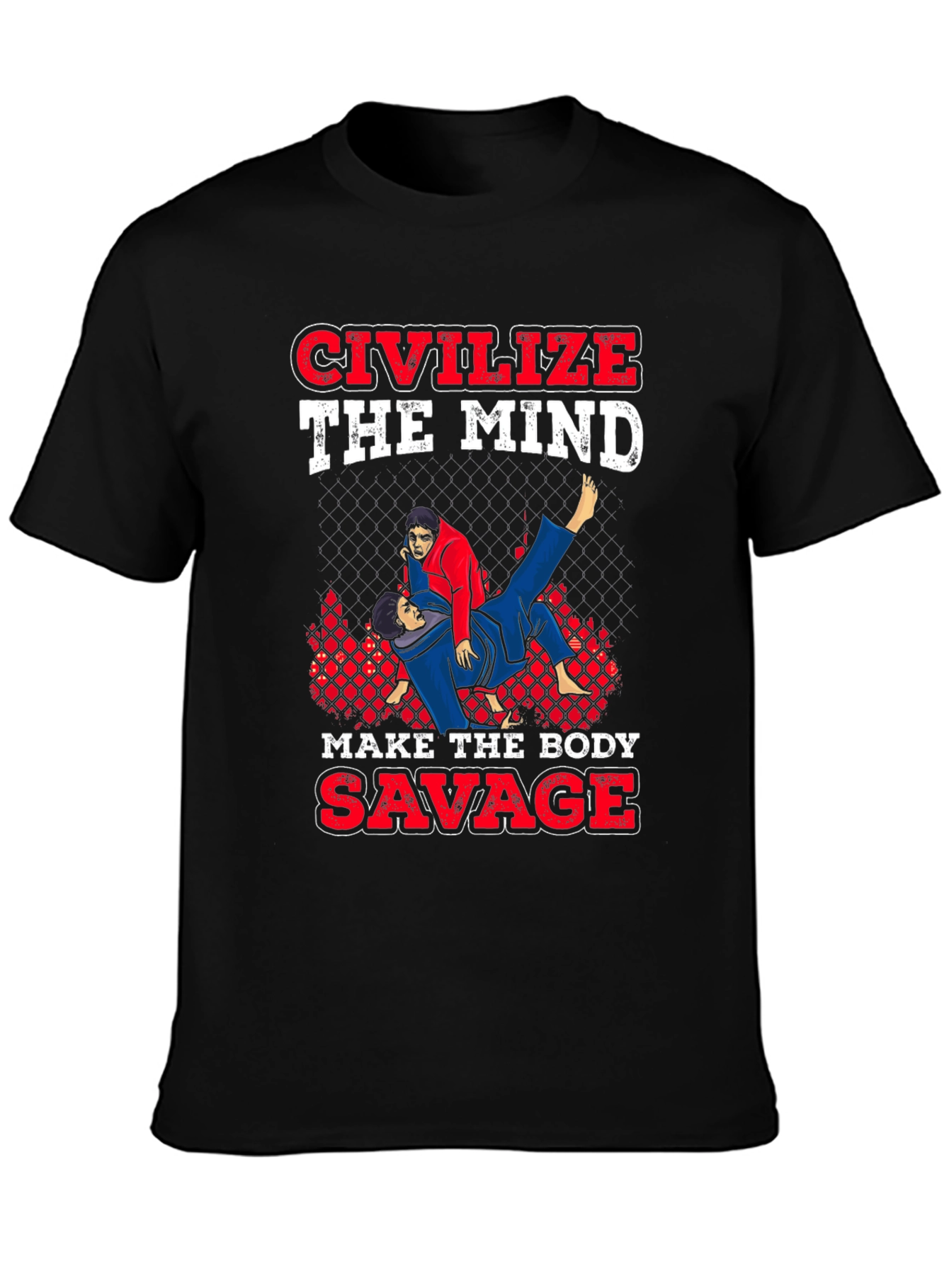 Civilize the Mind Savage Body T-Shirt
