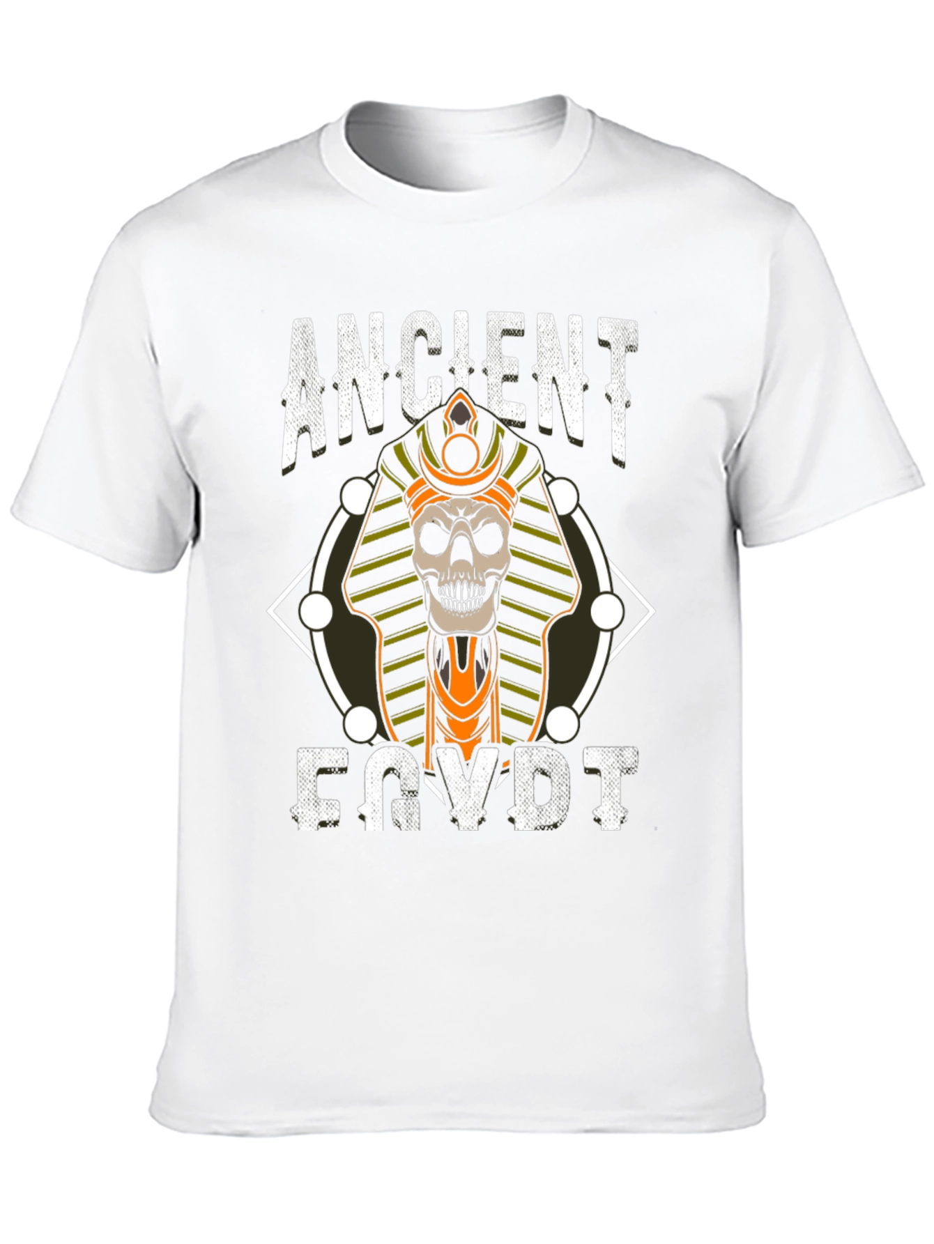 Ancient Egypt Skull Graphic T-Shirt
