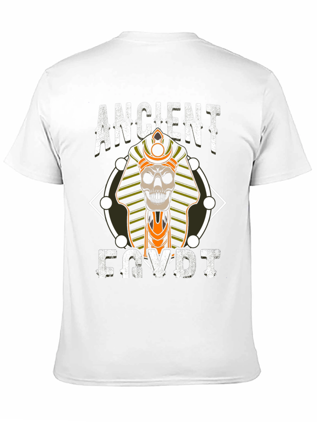 Ancient Egypt Skull Graphic T-Shirt