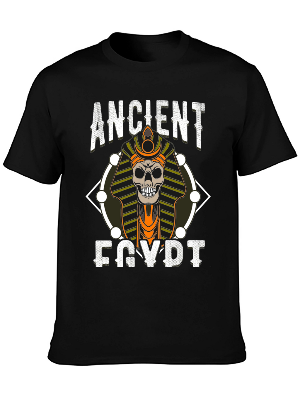 Ancient Egypt Skull Graphic T-Shirt