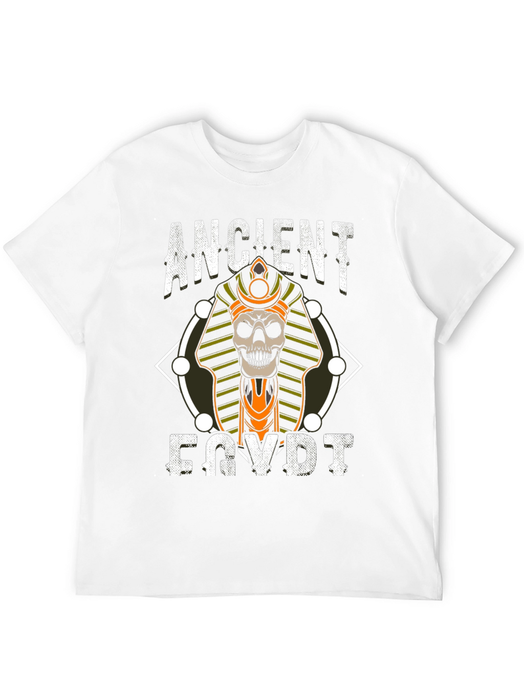 Ancient Egypt Skull Graphic T-Shirt