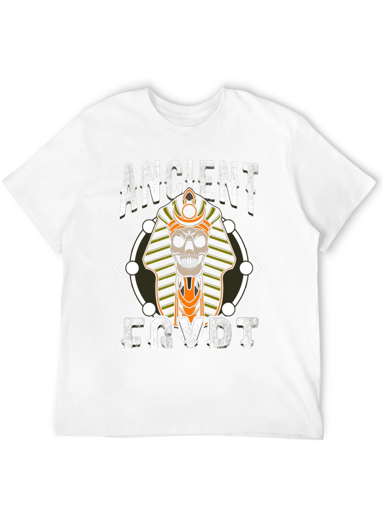 Ancient Egypt Skull Graphic T-Shirt