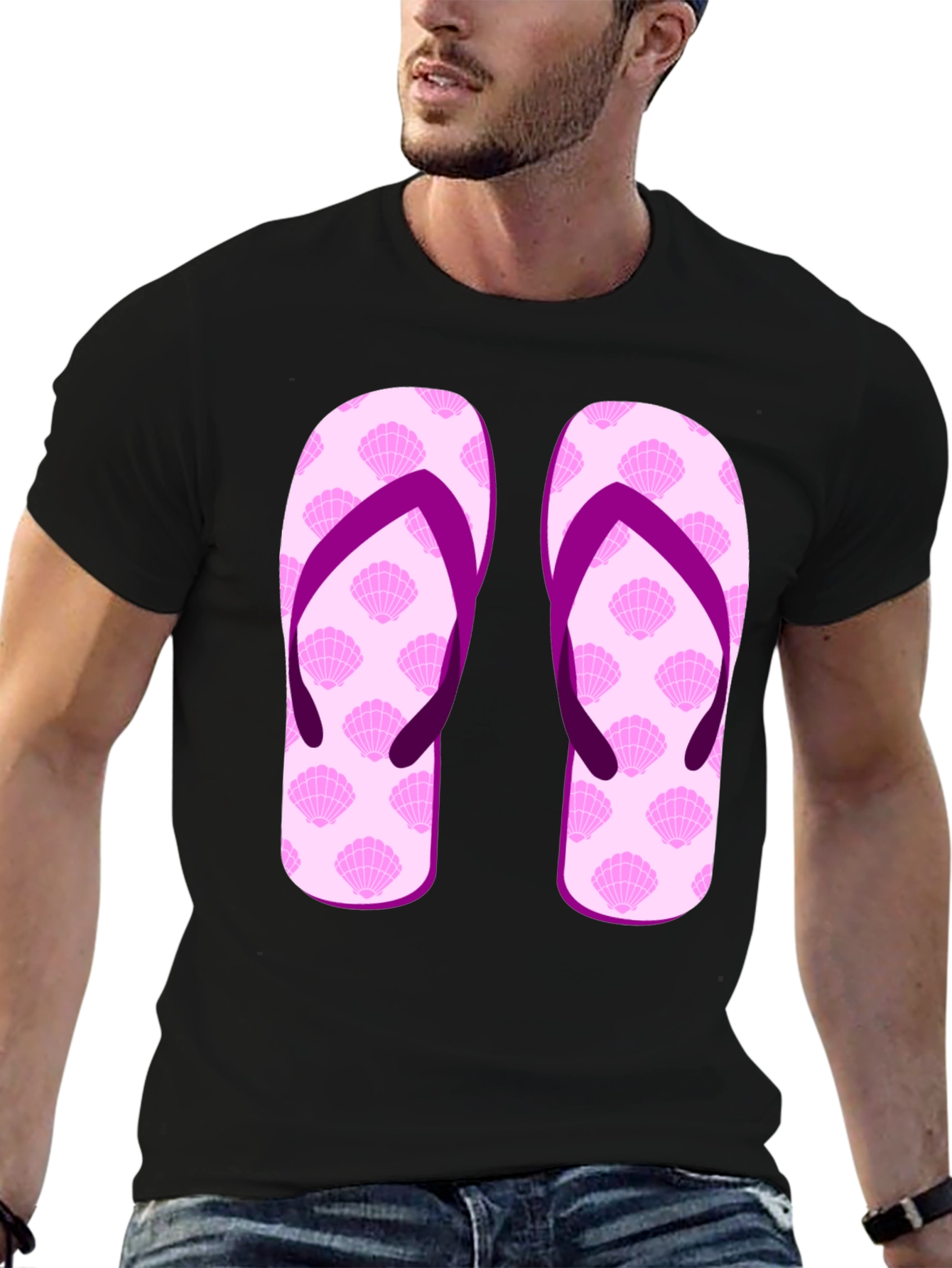 Funky Flip-Flops Graphic Tee