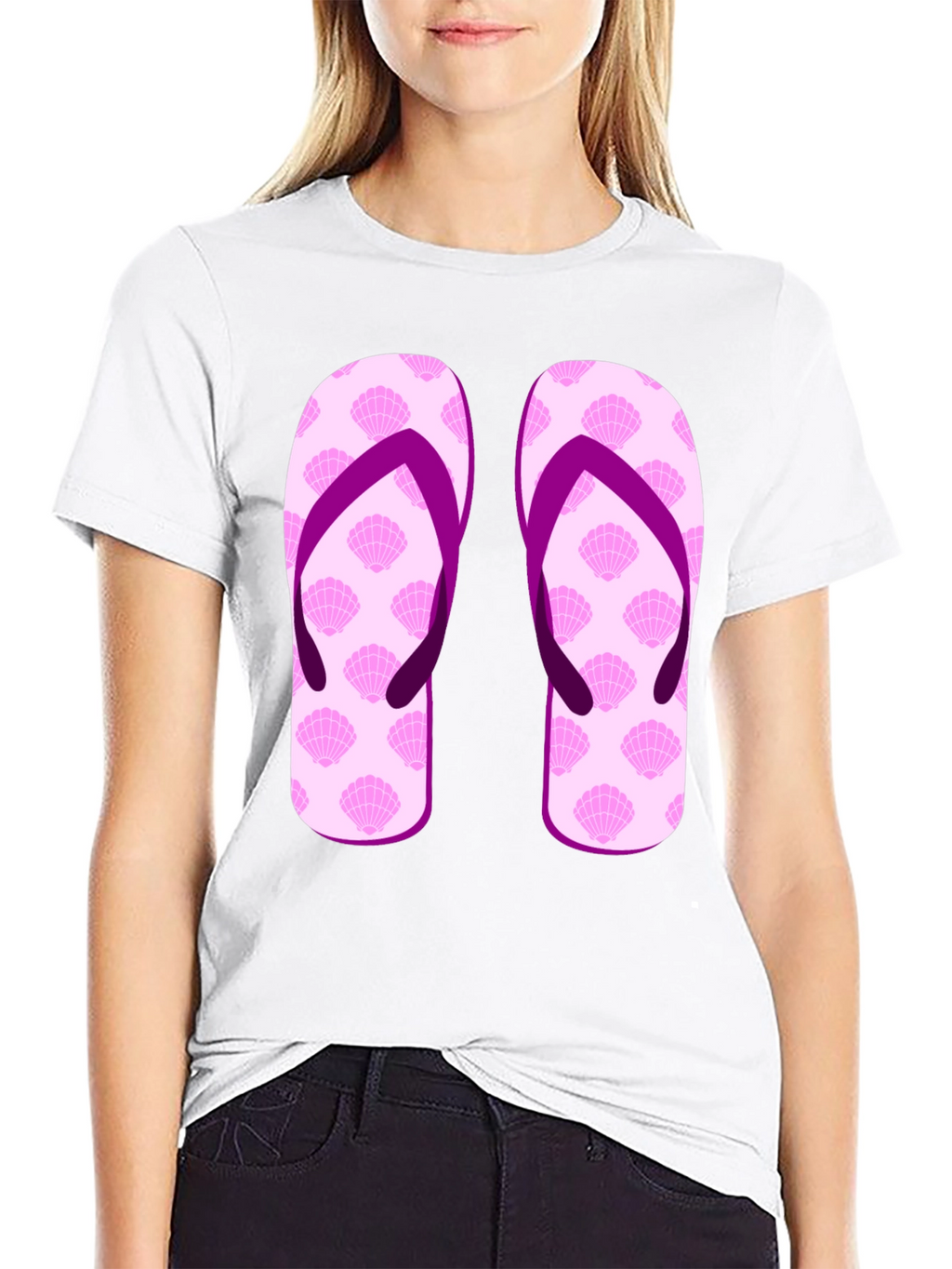 Funky Flip-Flops Graphic Tee