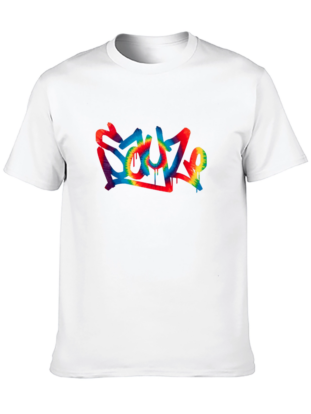 Soul Tie-Dye Graphic Black T-Shirt