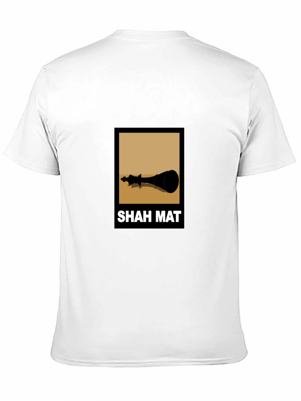 Shah Mat Chess King T-Shirt - Checkmate Tee