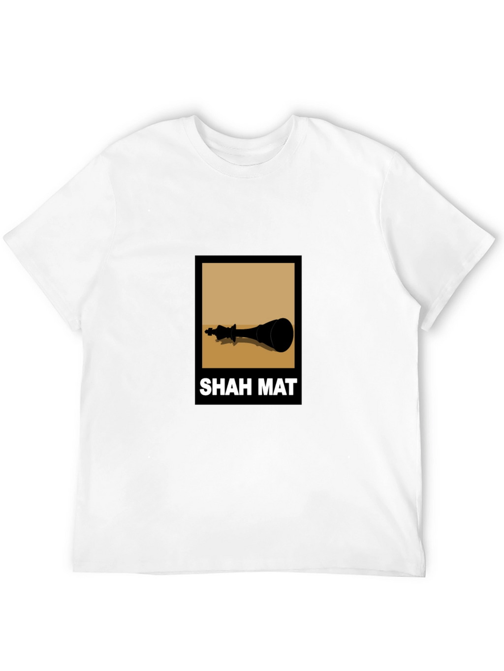 Shah Mat Chess King T-Shirt - Checkmate Tee