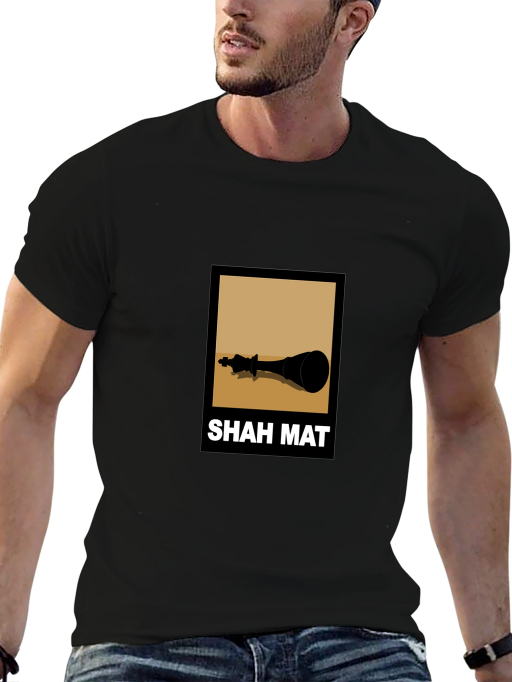 Shah Mat Chess King T-Shirt - Checkmate Tee