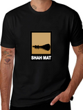Shah Mat Chess King T-Shirt - Checkmate Tee