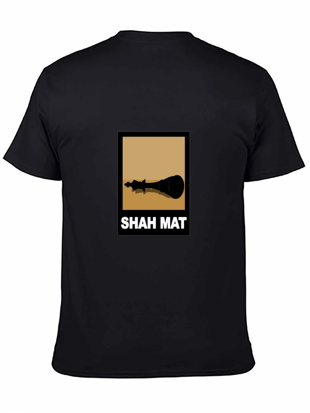 Shah Mat Chess King T-Shirt - Checkmate Tee